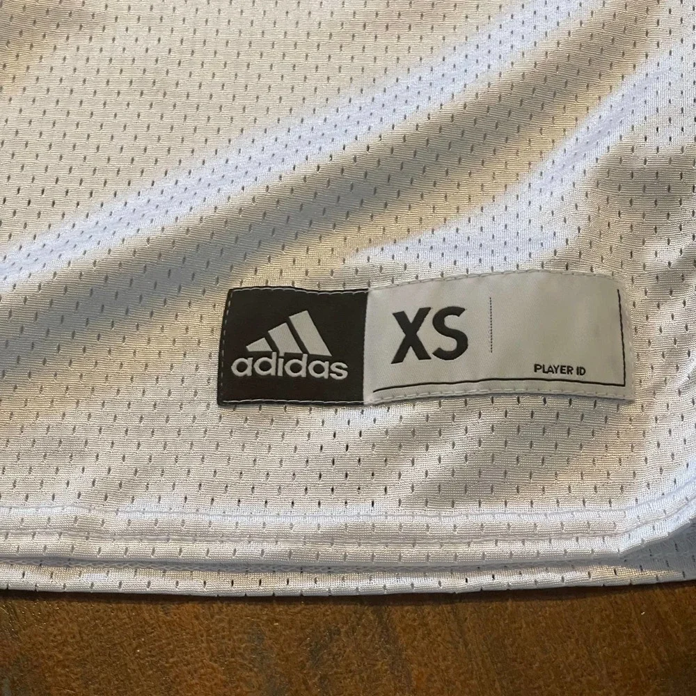 Adidas Team Blank Jersey Men's Boys Size XS